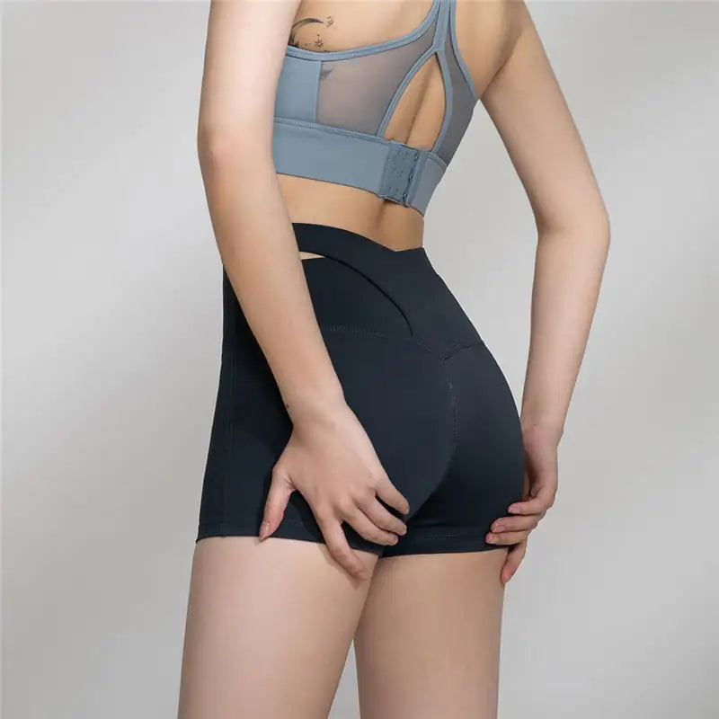 High Waist Breathable Sports Shorts for Women